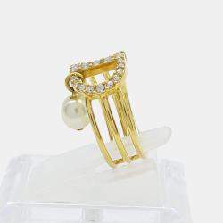 مملوكة مسبقًا خاتم ديور بيتيت سي دي بلون ذهبي