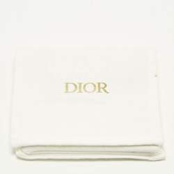 مملوكة مسبقًا Dior Petit CD Crystals Gold Tone Double Necklace