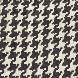 Pre Owned Dior Black & beige 30 Montaigne Printed Silk bandeau