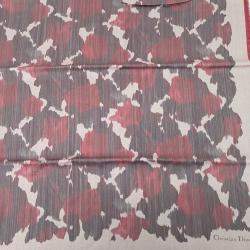 Pre Owned Christian Dior Red Silk, Wool Shawl and Muffler