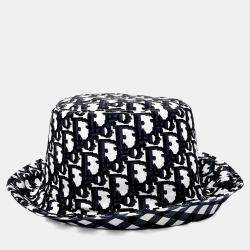 Pre Owned Christian Dior reversible bucket hat