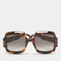 مملوكة مسبقًا Dior Tortoise Brown Gradient DiorSignature S1U Square Sunglasses