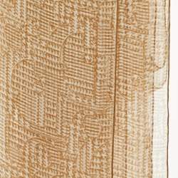 مملوكة مسبقًا Dior Beige Printed Silk Scarf
