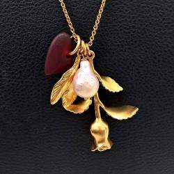 Pre Owned Christian Dior Metal necklace