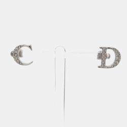Pre Owned Christian Dior Silver Earrings
