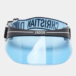 مملوكة مسبقًا Christian Dior Blue J'Adior DiorClub1 Elastic Visor One Size 