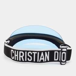 مملوكة مسبقًا Christian Dior Blue J'Adior DiorClub1 Elastic Visor One Size 
