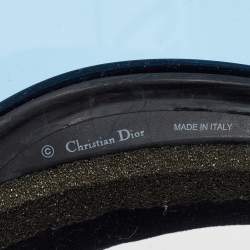 مملوكة مسبقًا Christian Dior Blue J'Adior DiorClub1 Elastic Visor One Size 
