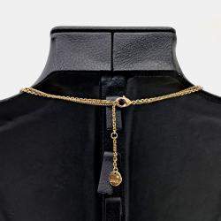 Pre Owned قلادة ديور كريستيان ديور معدنية