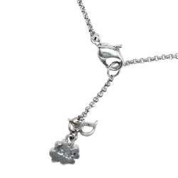 مملوكة مسبقًا سوار ديور بوتون فيونكة كريستال فضي اللون