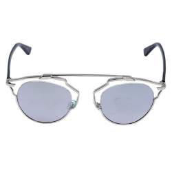 مملوكة مسبقًا Dior Silver Mirror Dior So Real Round Sunglasses