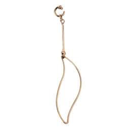 Pre Owned قرط ديور ذهبية اللون طويل