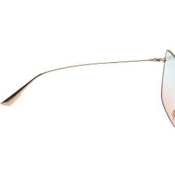 Pre Owned نظارة شمسية ديور سوستيليلا 1 ذهبية متدرجة