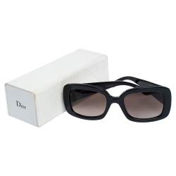 Pre Owned Dior Black/Light Beige G4FHA Square Sunglasses