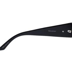 Pre Owned Dior Black/Light Beige G4FHA Square Sunglasses