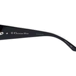 Pre Owned Dior Black/Light Beige G4FHA Square Sunglasses