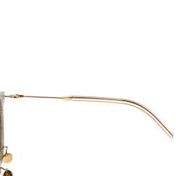 مملوكة مسبقًا نظارة شمسية ديور عاكسة أكليت جي بي زد0جيه عاكسة رخامية رمادية