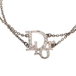 مملوكة مسبقًا سوار ديور لون فضي كريستال أوبليك