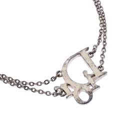 مملوكة مسبقًا سوار ديور لون فضي كريستال أوبليك