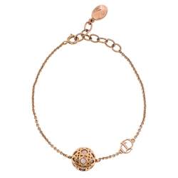 Pre Owned سوار ديور لون ذهب وردي لؤلؤ صناعي كاناج سكرت