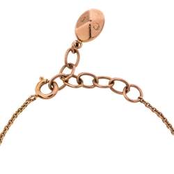 Pre Owned سوار ديور لون ذهب وردي لؤلؤ صناعي كاناج سكرت