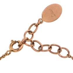 Pre Owned سوار ديور لون ذهب وردي لؤلؤ صناعي كاناج سكرت