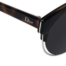 Dior Havana/ Grey DiorSideral1 Round Sunglasses