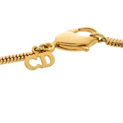 مملوكة مسبقًا قلادة ديور فينتدج دلاية حرف أو شعارالماركة نمط ترتواز