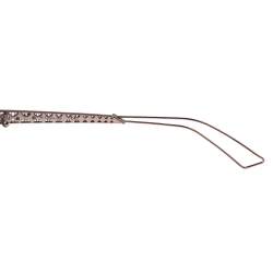 مملوكة مسبقًا نظارة شمسية ديور "ديوراما كلوب" عيون قطة عاكسة بنفسجي و لون ذهبي وردي 