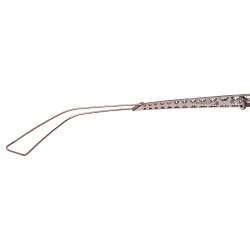 مملوكة مسبقًا نظارة شمسية ديور "ديوراما كلوب" عيون قطة عاكسة بنفسجي و لون ذهبي وردي 