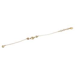 Pre Owned أسورة ديور ميس أند ديور لؤلؤ صناعي ذهبي 