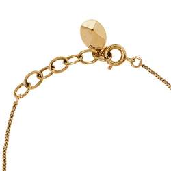 Pre Owned أسورة ديور ميس أند ديور لؤلؤ صناعي ذهبي 