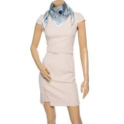 مملوكة مسبقًا Dior Pale Blue Zodiac Print Silk Scarf