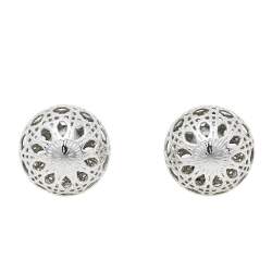 Pre Owned Christian Dior Secret Cannage Mise en Dior Tribales Stud Earrings