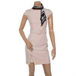 Pre Owned Dior Black Tie Dior Cotton & Silk Scarf