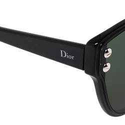 Pre Owned Dior Black Acetate DiorAddict3F Sunglasses 