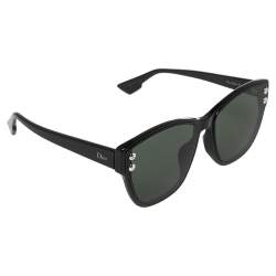 Pre Owned Dior Black Acetate DiorAddict3F Sunglasses 