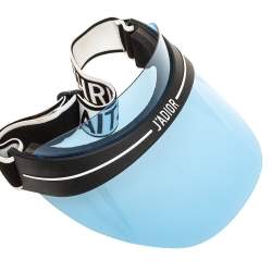 مملوكة مسبقًا Christian Dior Blue Dior Club1 Sun Visor
