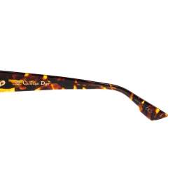 Pre Owned Dior Brown Havana DiorClub2 086HO Square Sunglasses