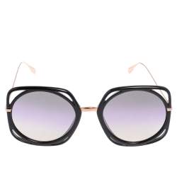 مملوكة مسبقًا Dior Black DiorDirection 26S0D Oversized Square Gradient Sunglasses
