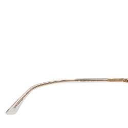 مملوكة مسبقًا Dior Gold Tone/Black DiorReflected Aviator Sunglasses