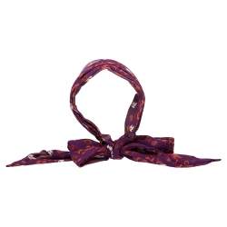 Satin Scarf Print Headband, Christian Dior Hair Scarf