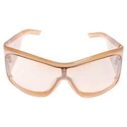 Dior Beige / Brown Gradient On The Rocks Shield Sunglasses 