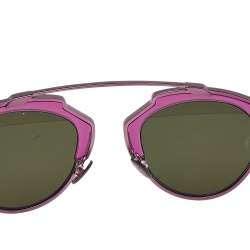 مملوكة مسبقًا نظارة شمسية ديور ديور سو ريال RMTLZ عاكسة افياتور أسود/بنفسجي 