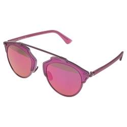 مملوكة مسبقًا نظارة شمسية ديور ديور سو ريال RMTLZ عاكسة افياتور أسود/بنفسجي 