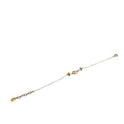 Dior Mise En Dior Faux Pearl Gold Tone Bracelet