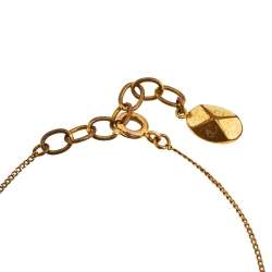 Dior Mise En Dior Faux Pearl Gold Tone Bracelet