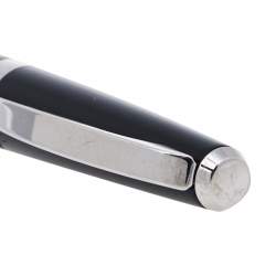 Dior Black Lacquer Silver Tone Ballpoint Pen
