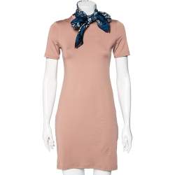 مملوكة مسبقًا وشاح ديور تويل حرير كارنيفورا شمع أزرق كحلي مربع 