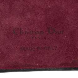 Dior Burgundy Oblique Jacquard Canvas and Leather iPhone X Case